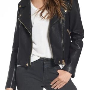 Blank NYC Black Leather Jacket